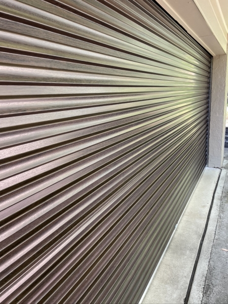 Steel-Line-AA-roller-door-Uni-Cote-LUX-African-Blackwood