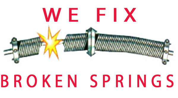 fix broken garage door springs